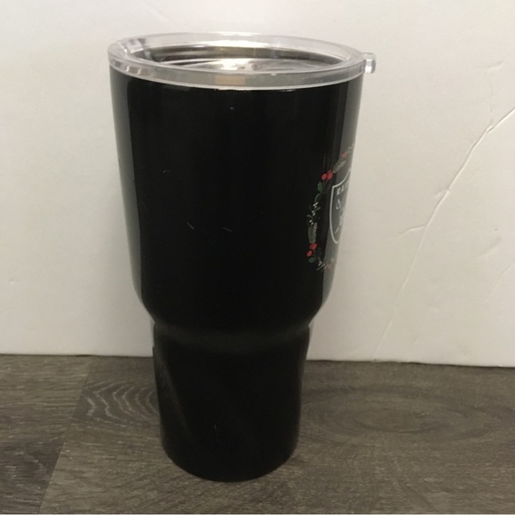 Great American Las Vegas Raiders Christmas Travel Tumbler NFL 30oz Hot Cold - Picture 4 of 7